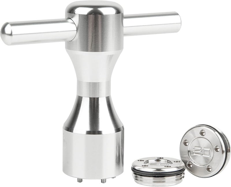 FoFoFo Golf Putter Weights Compatible with Scotty Cameron 2pcs 5g/10g/15g/20g/25g/30g/35g/40g/45g with Wrench Kit Set Compatible with Titleist Scotty Cameron Putter Newport Silver - Image 2